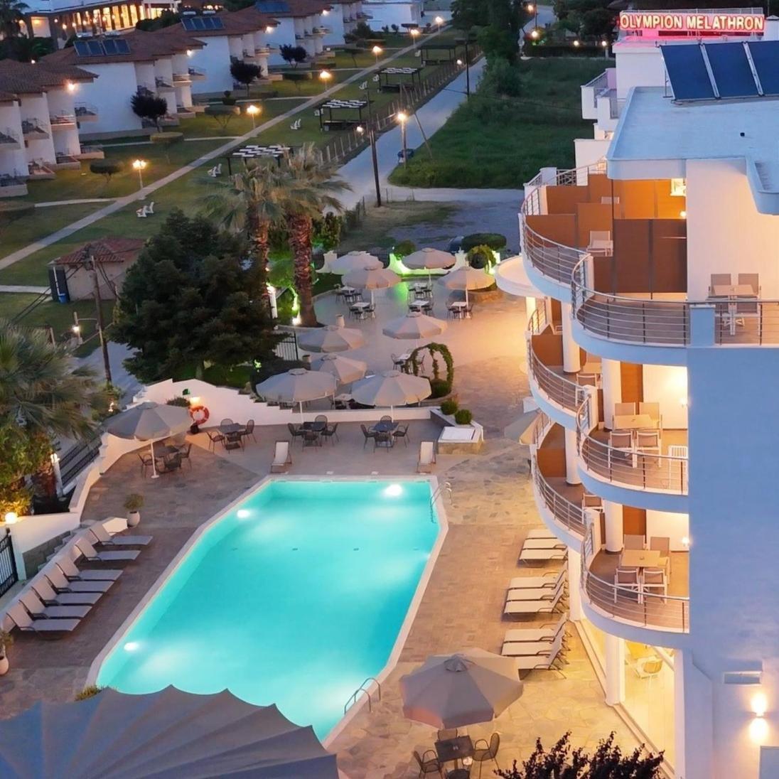 Hotel Olympion Melathron à Platamonas Extérieur photo