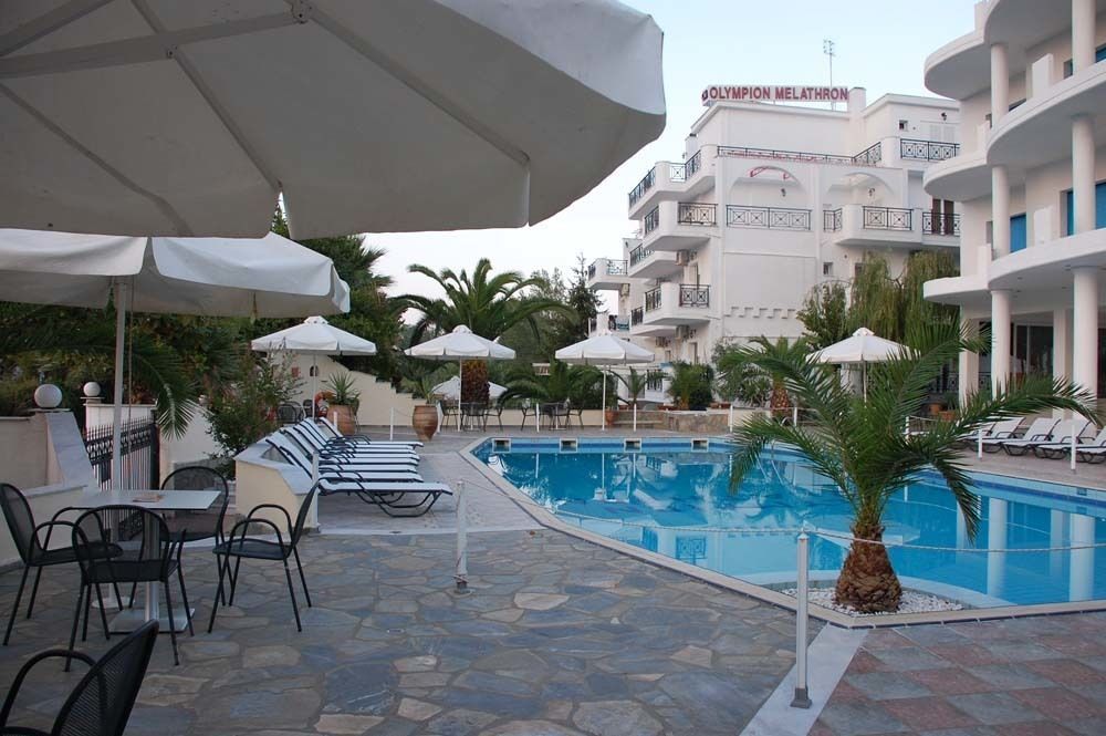 Hotel Olympion Melathron à Platamonas Extérieur photo